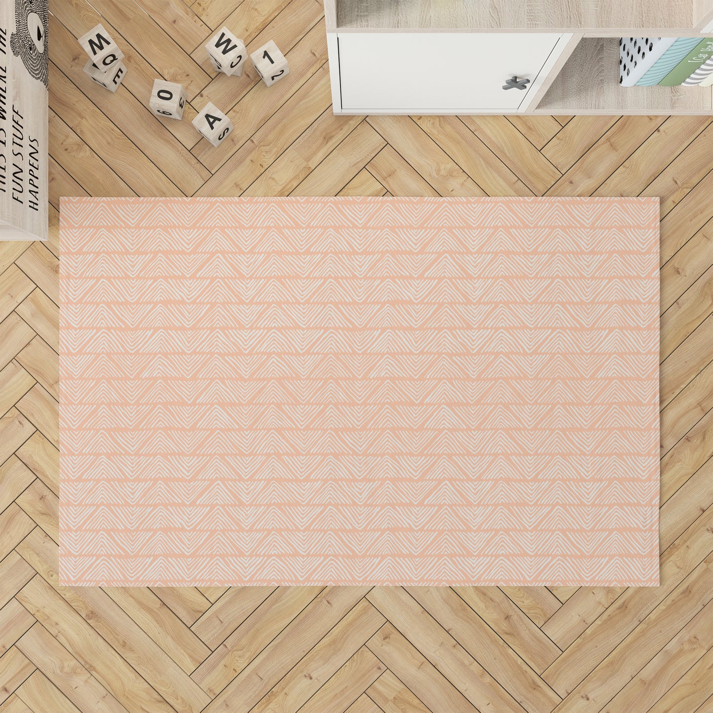 Chev Wave Stripe Kids Play Mat