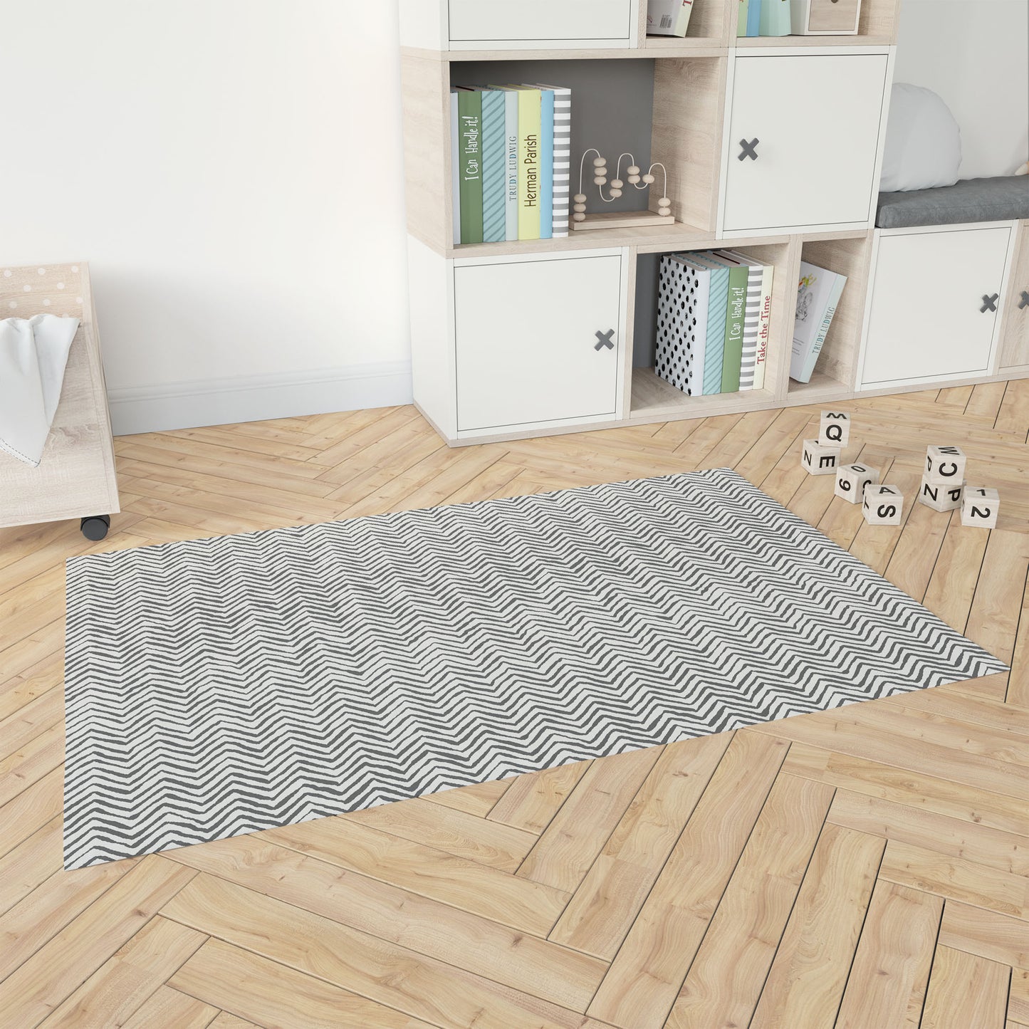 Chevron Snug Kids Play Mat
