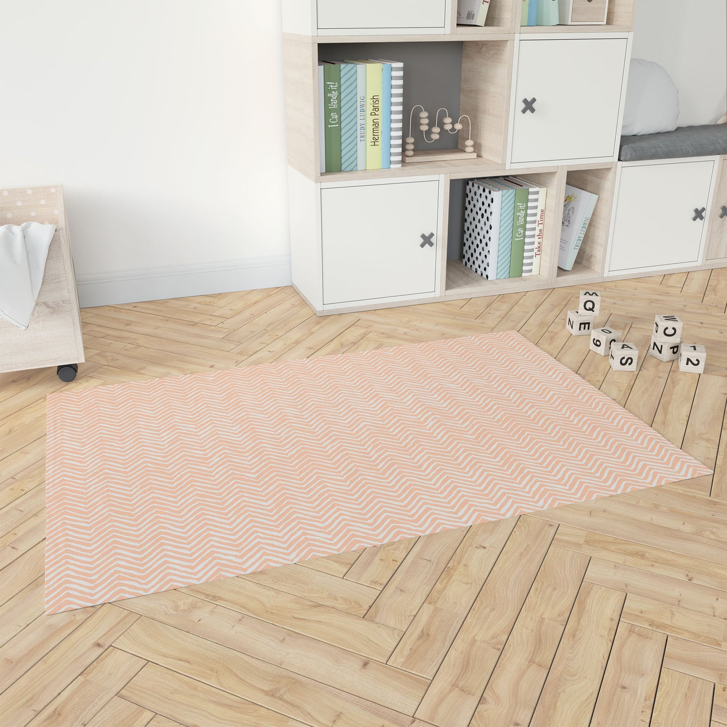 Chevron Snug Kids Play Mat
