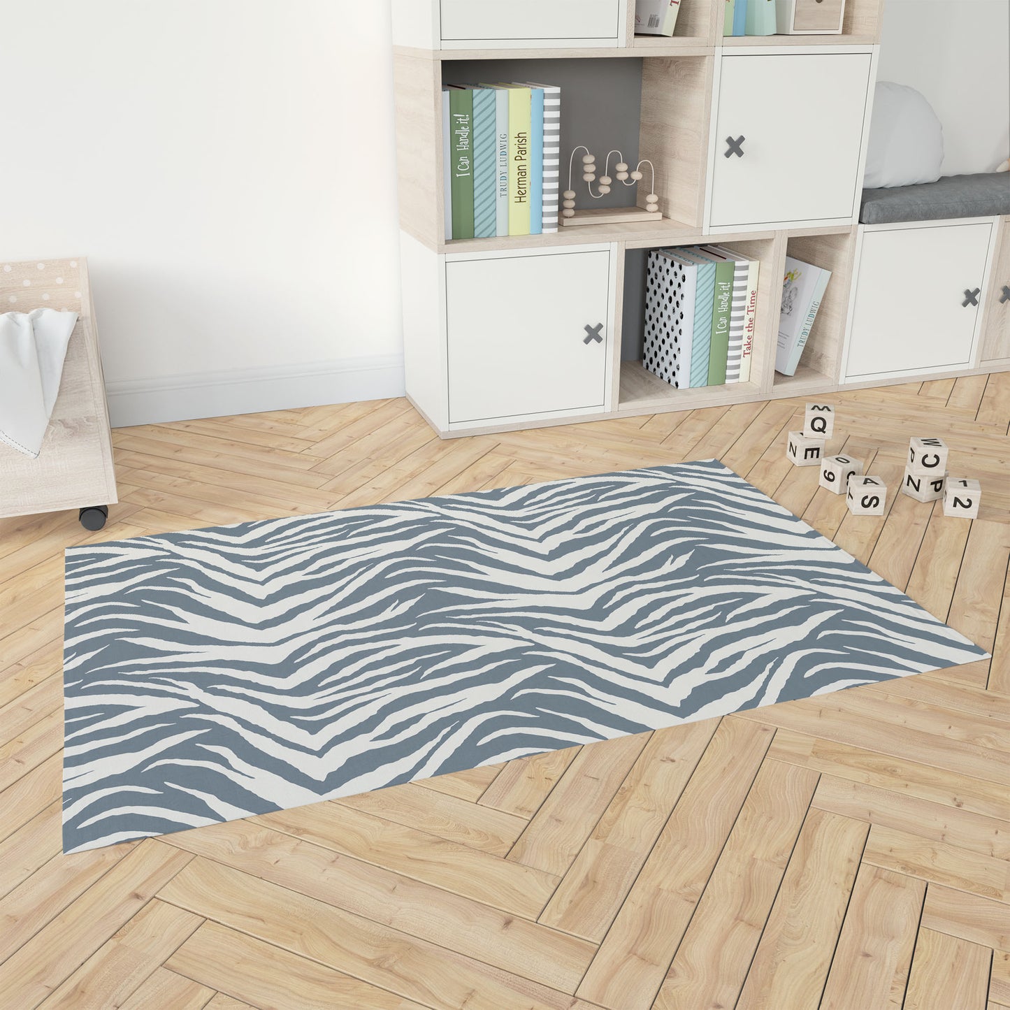 Zebra Patch Kids Play Mat