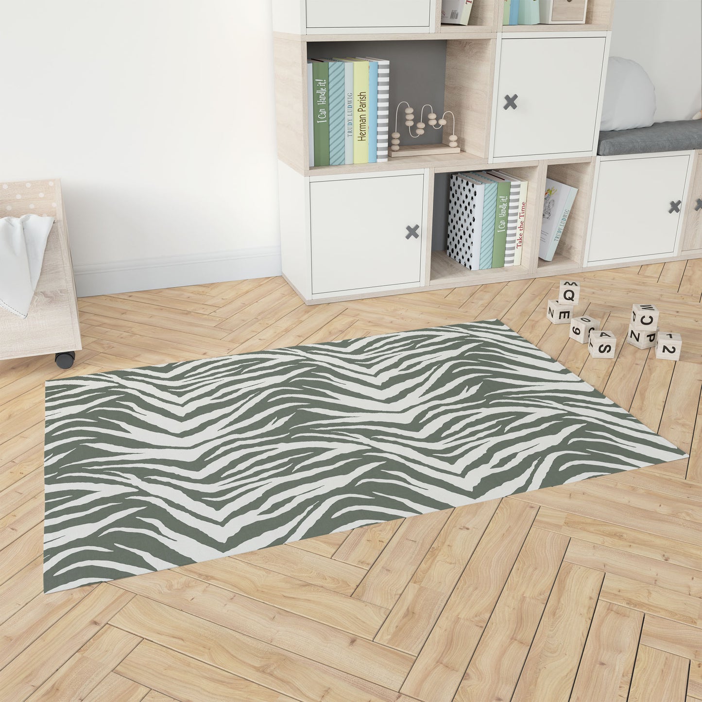 Zebra Patch Kids Play Mat