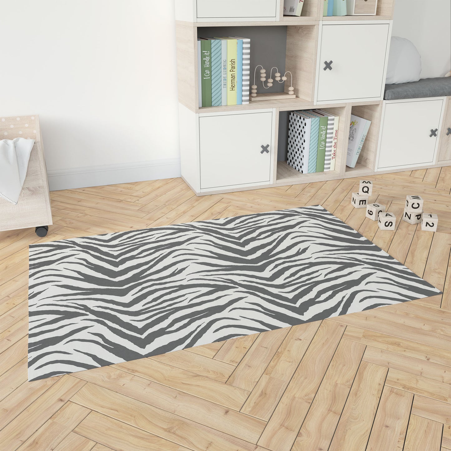 Zebra Patch Kids Play Mat