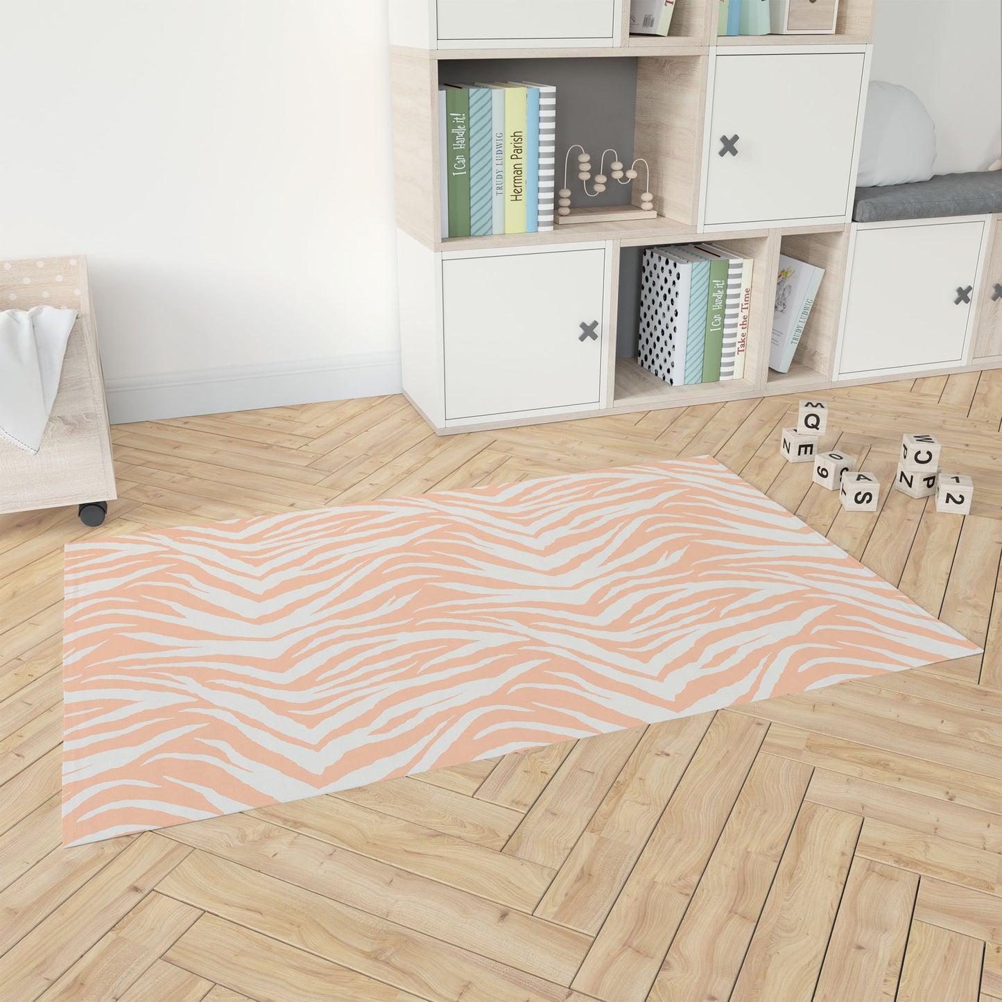 Zebra Patch Kids Play Mat