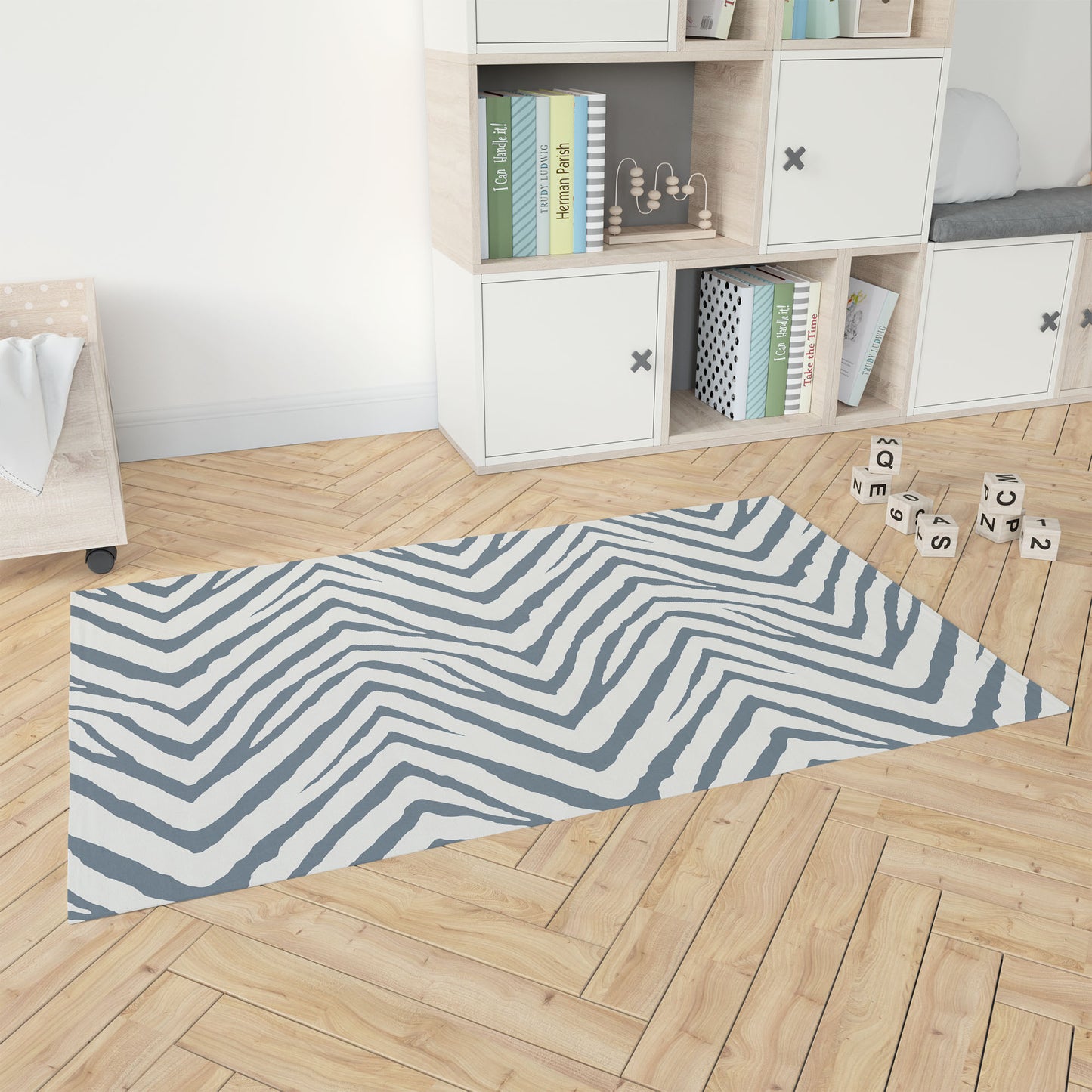Zebra Stripe Kids Play Mat