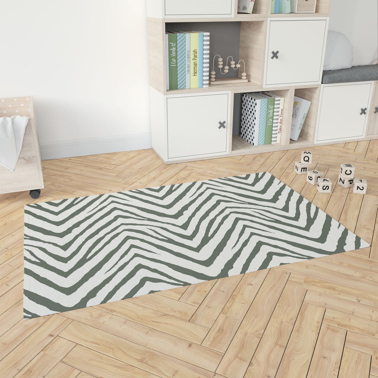 Zebra Stripe Kids Play Mat