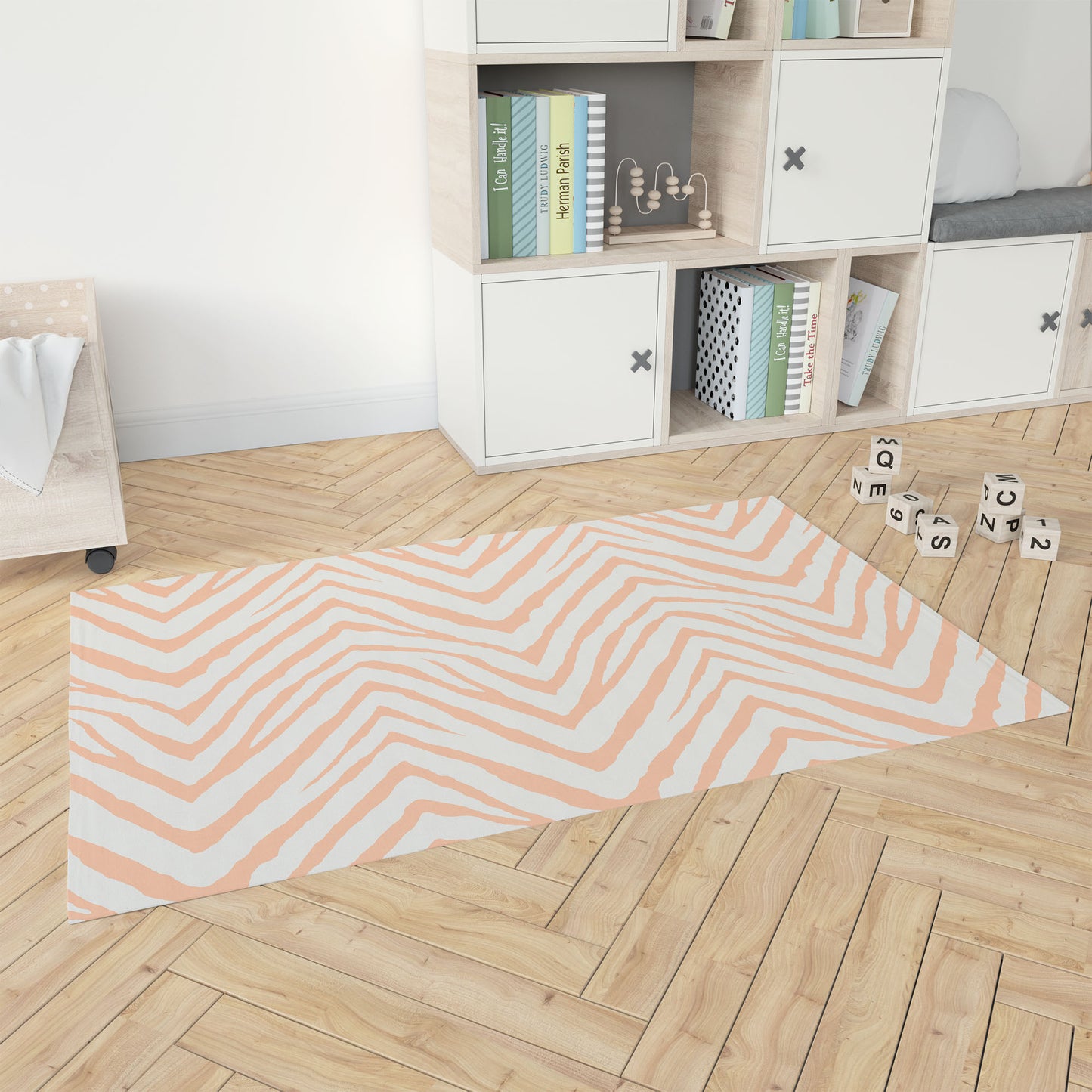 Zebra Stripe Kids Play Mat