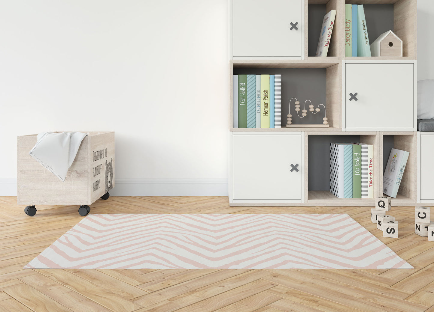 Zebra Stripe Kids Play Mat