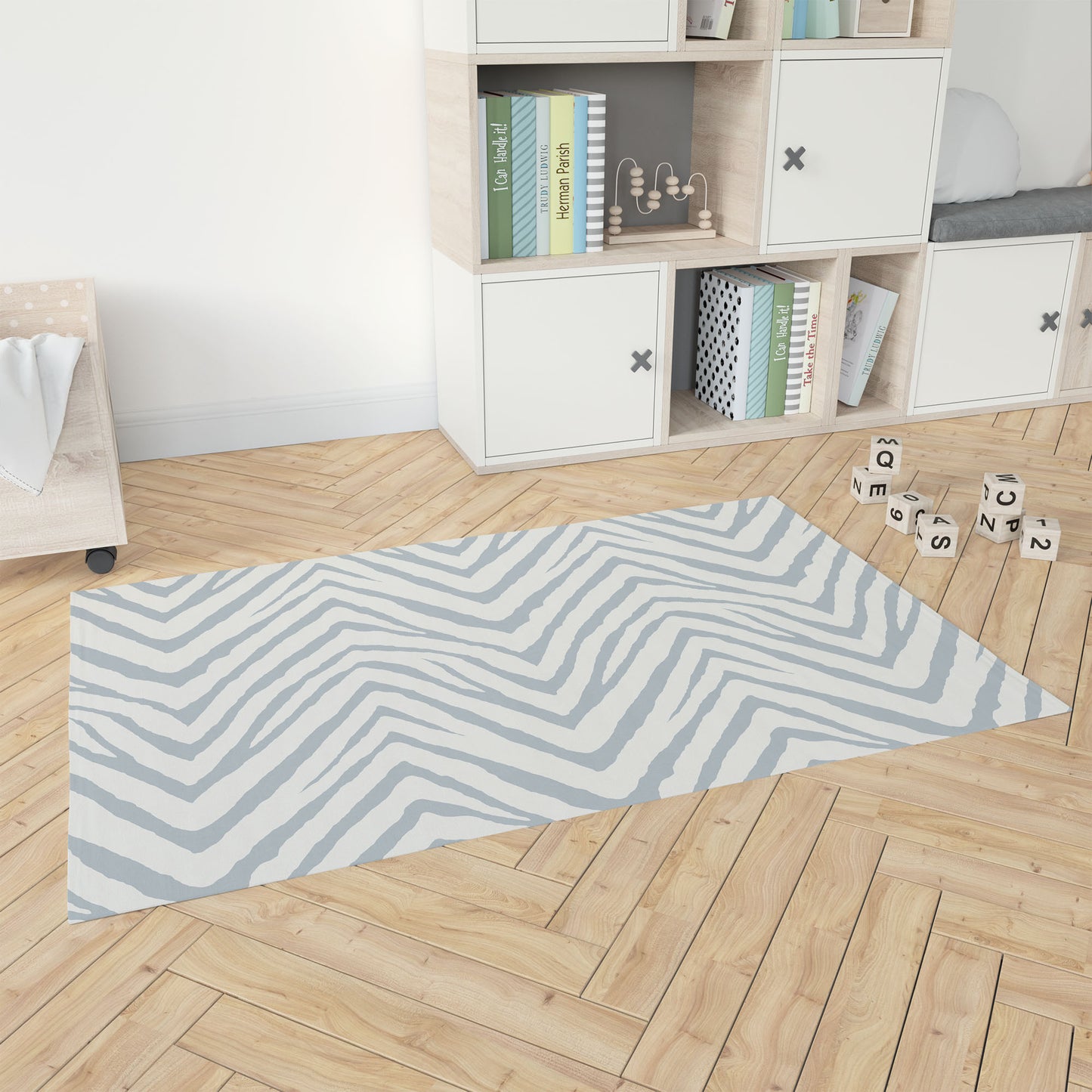 Zebra Stripe Kids Play Mat