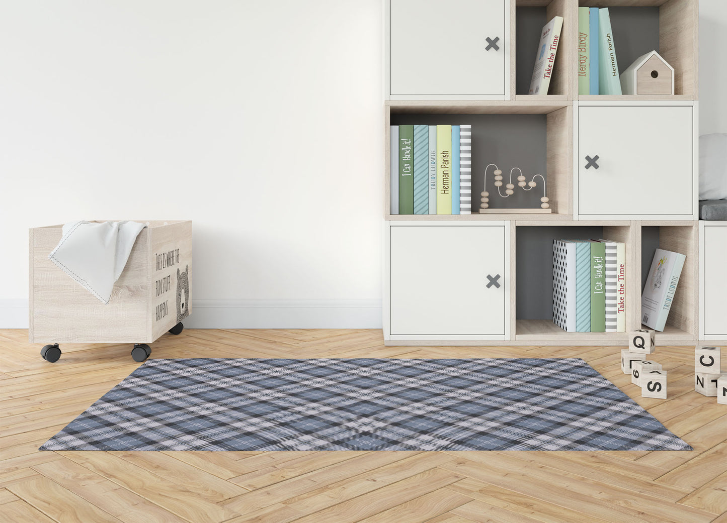 Anthony Plaid Kids Play Mat