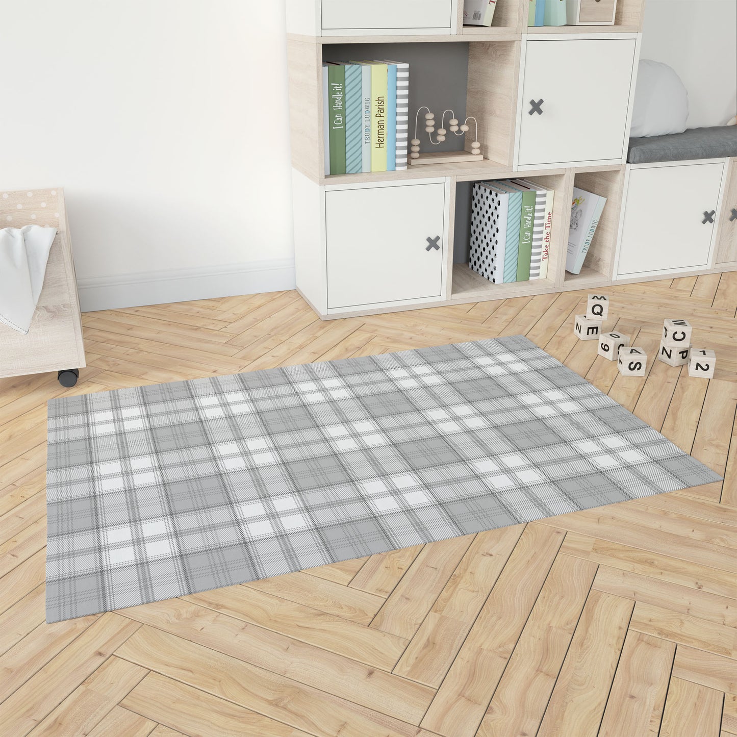 Bully Plaid Kids Play Mat