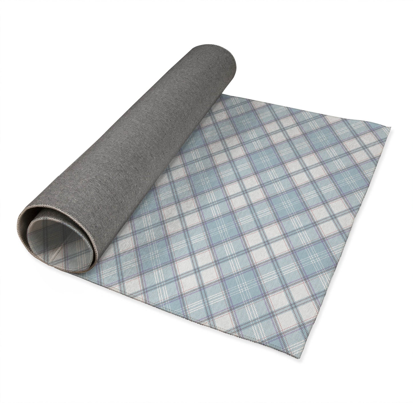 Diamond Plaid Kids Play Mat