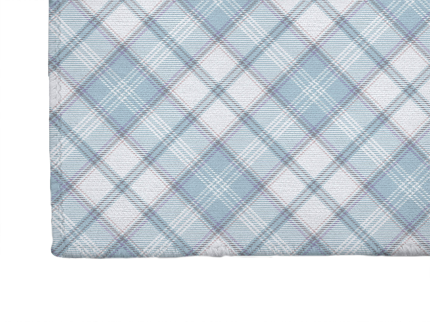 Diamond Plaid Kids Play Mat
