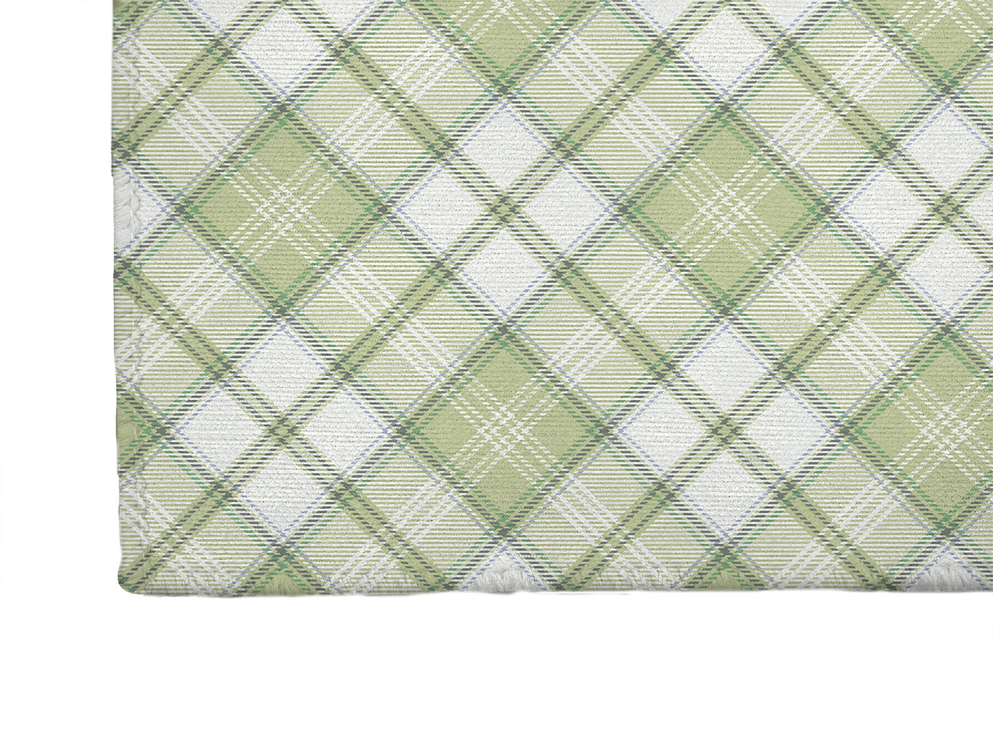Diamond Plaid Kids Play Mat