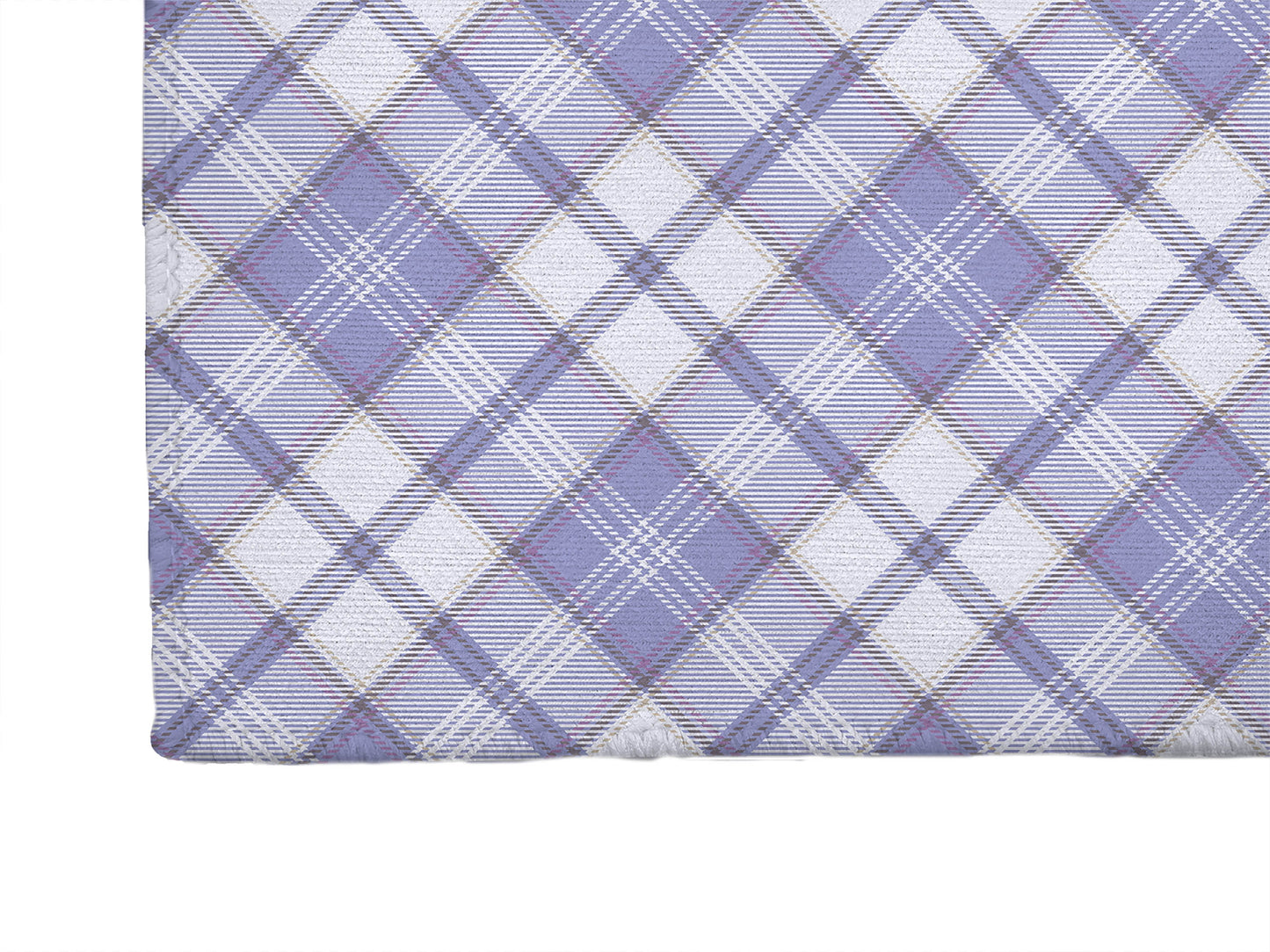 Diamond Plaid Kids Play Mat