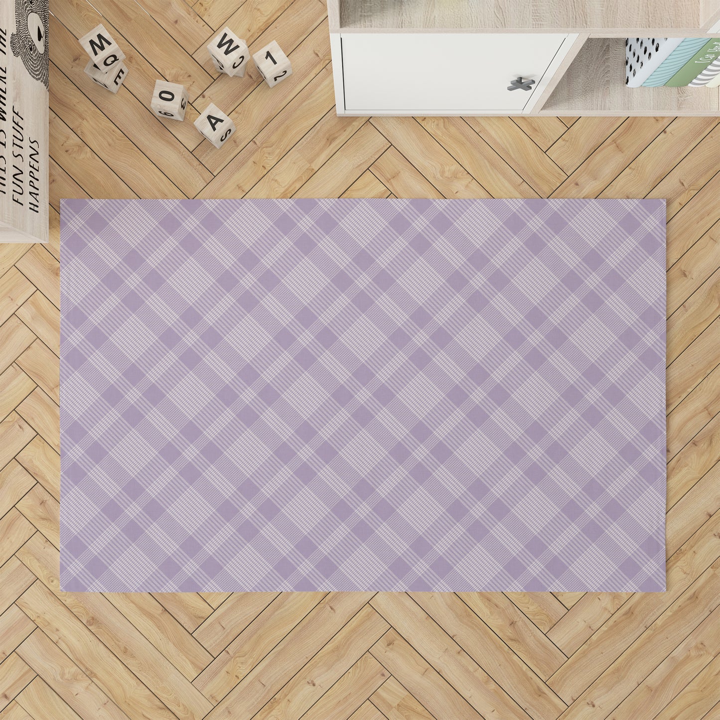 Lily Tartan Kids Play Mat