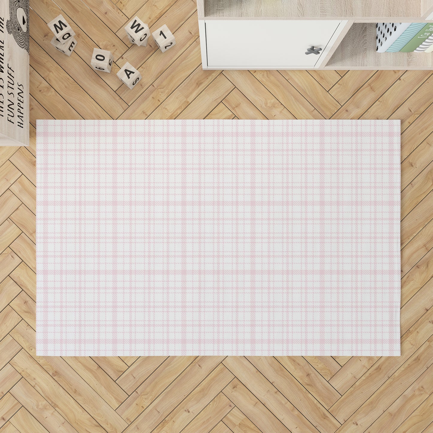 Liz Plaid Kids Play Mat