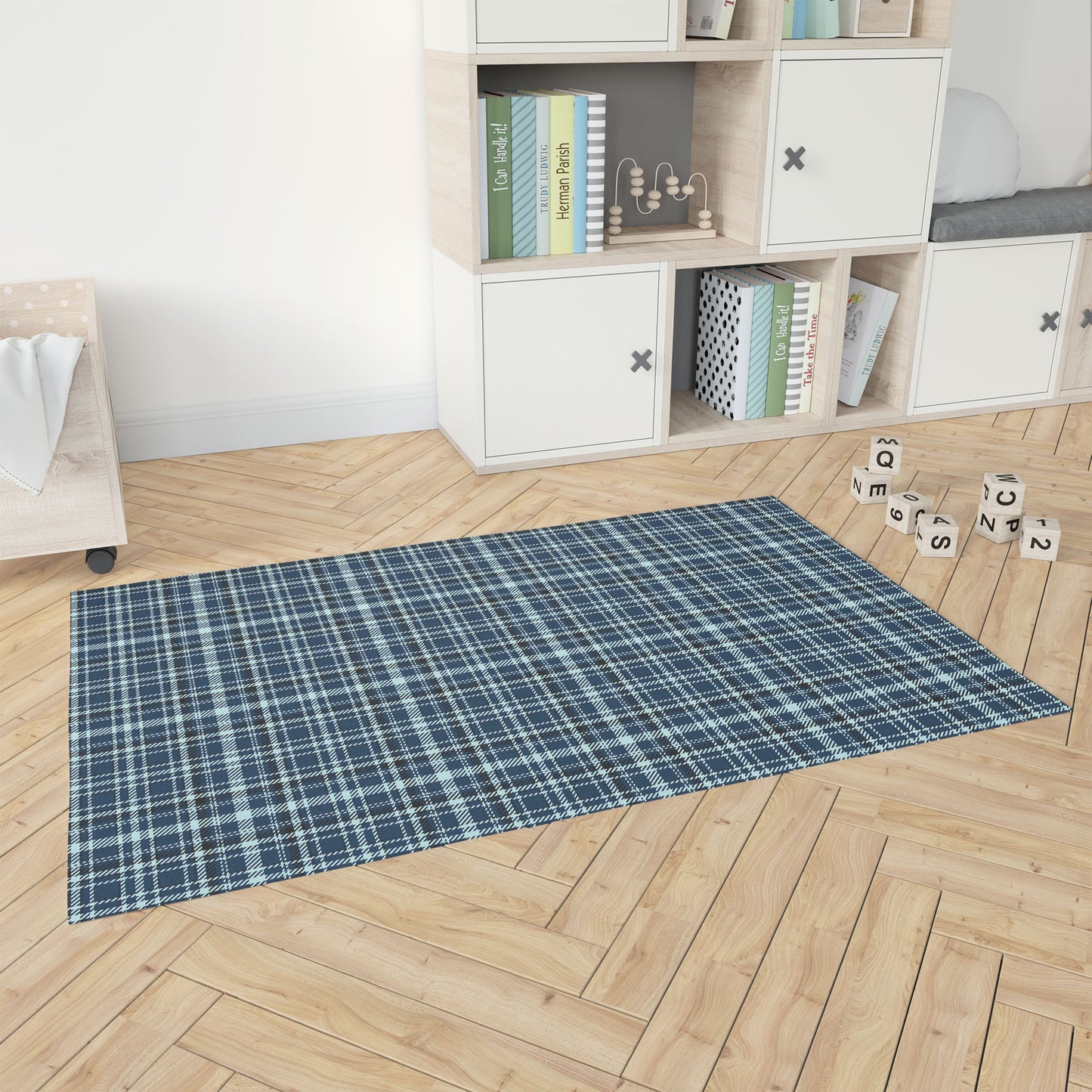 Rocky Tartan Kids Play Mat