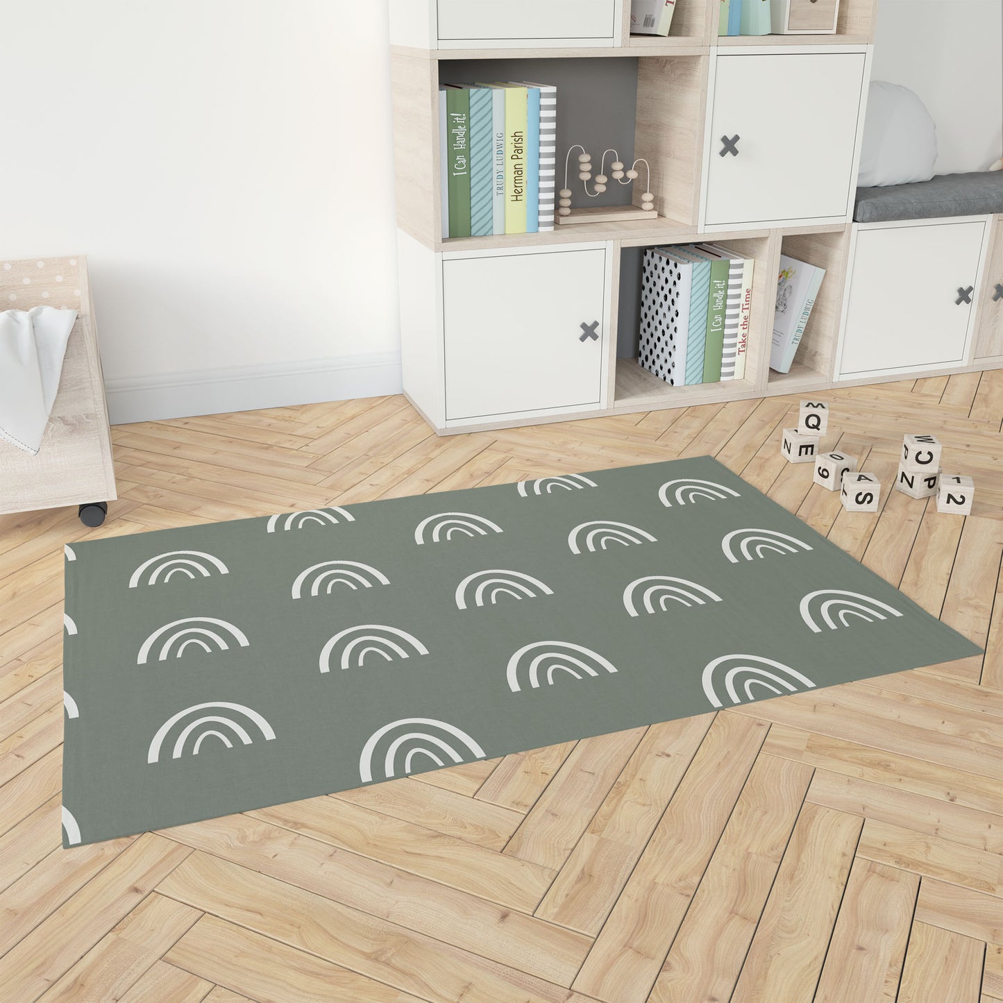 Plain Bows Kids Play Mat
