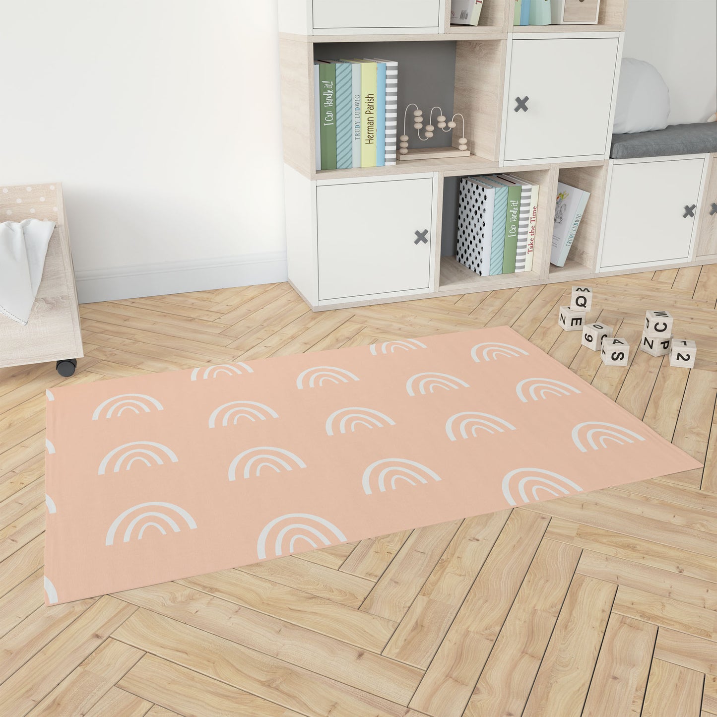 Plain Bows Kids Play Mat