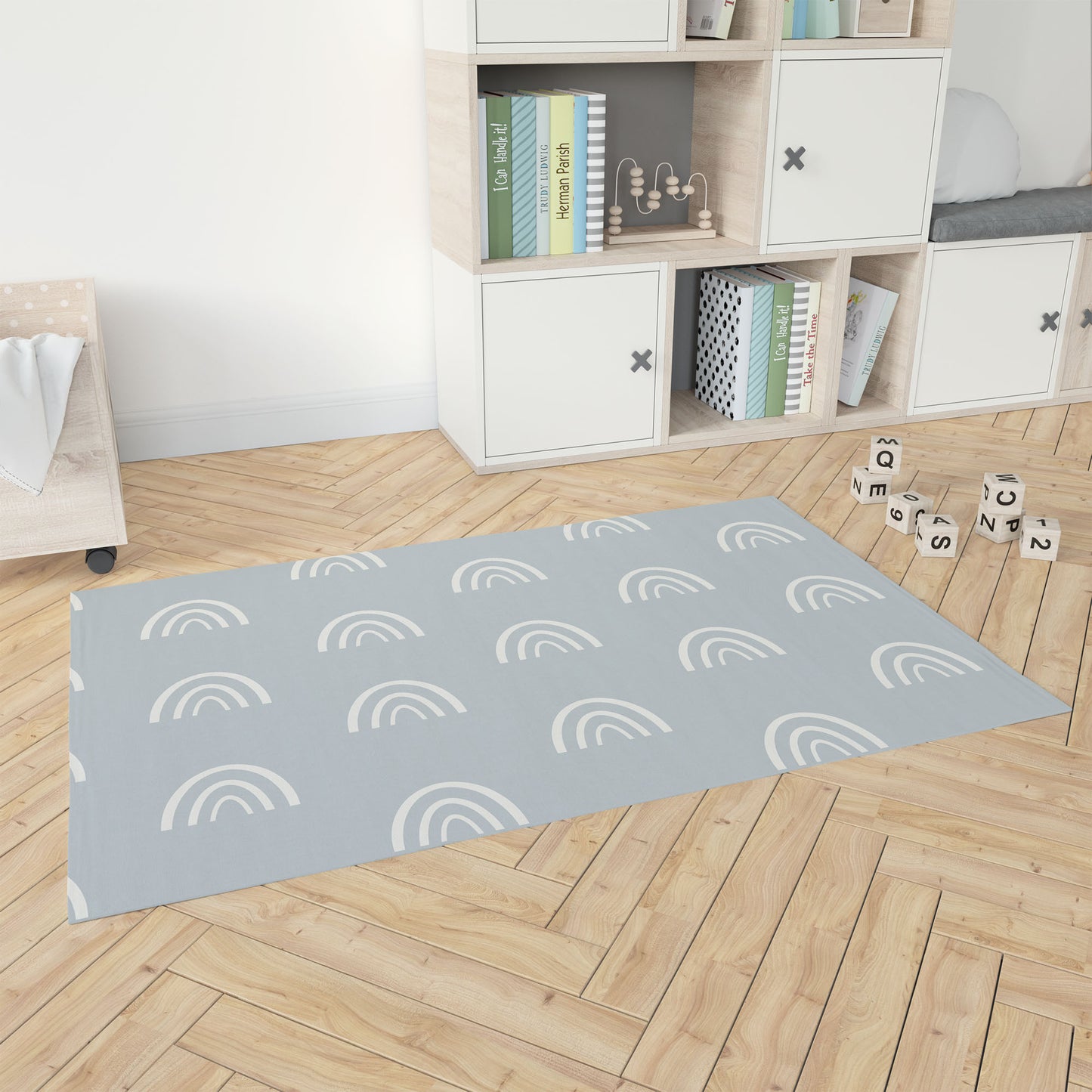 Plain Bows Kids Play Mat