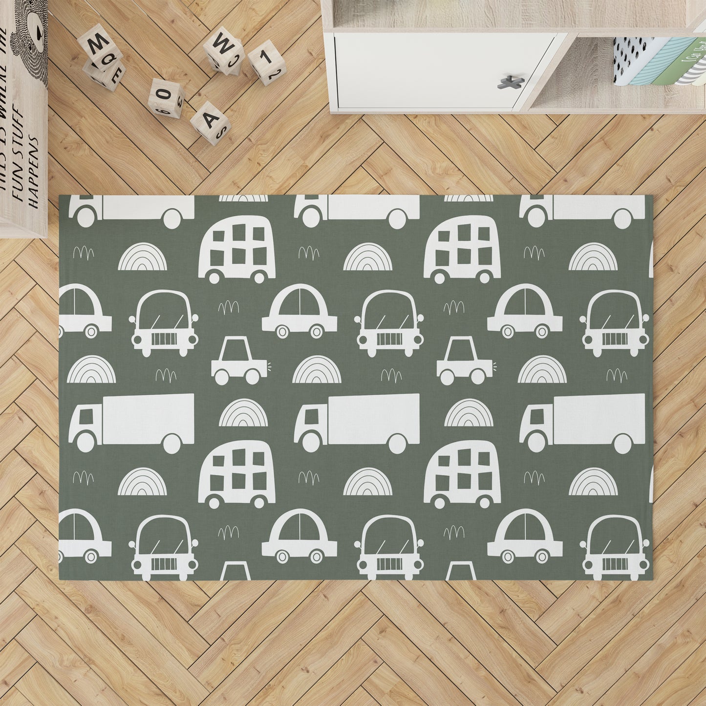 Traffic Kids Play Mat
