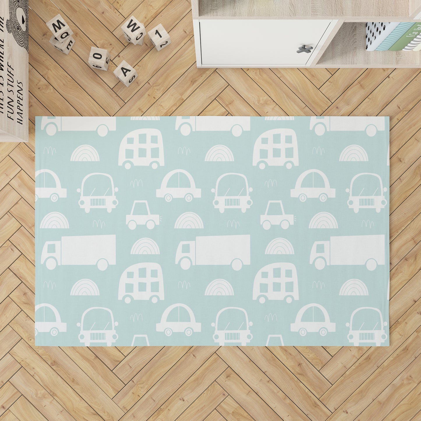 Traffic Kids Play Mat