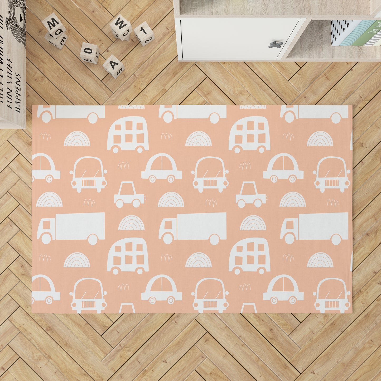 Traffic Kids Play Mat