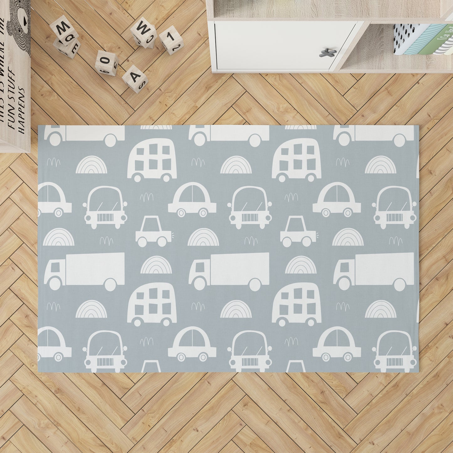 Traffic Kids Play Mat