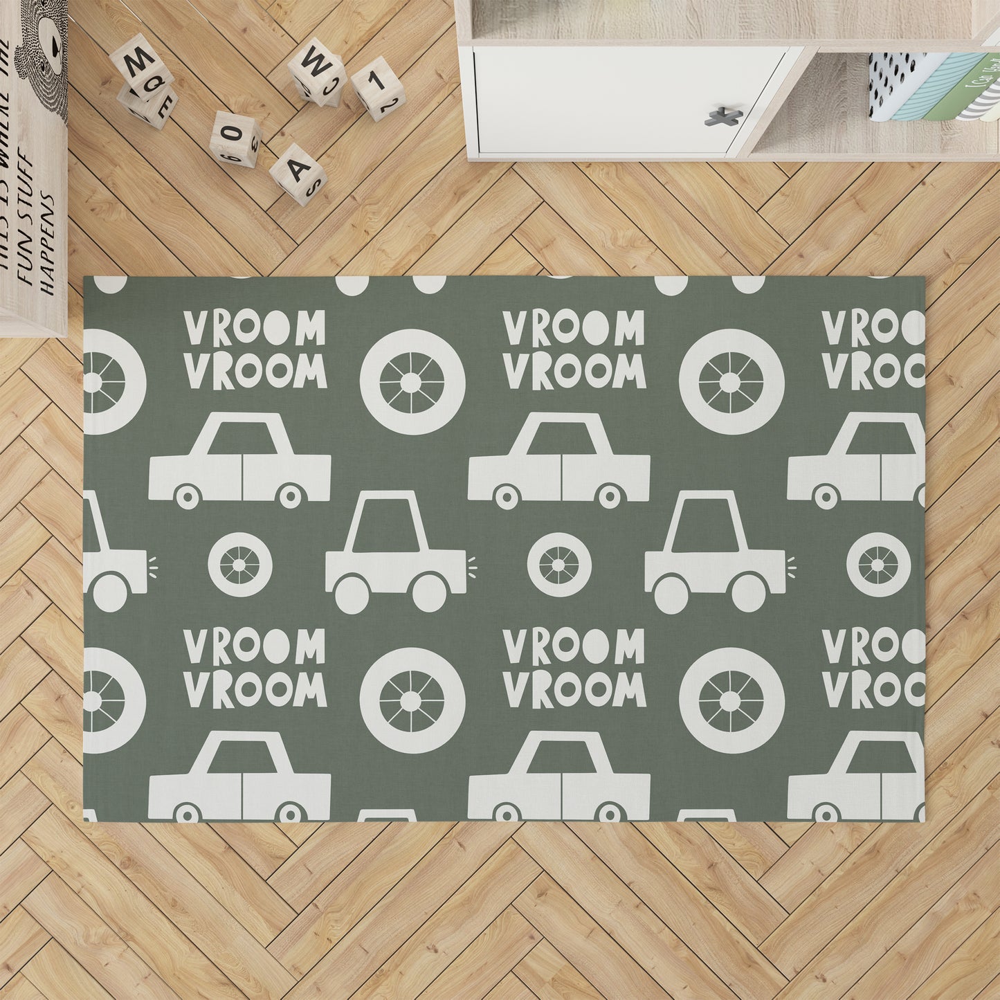Vroom vroom Kids Play Mat
