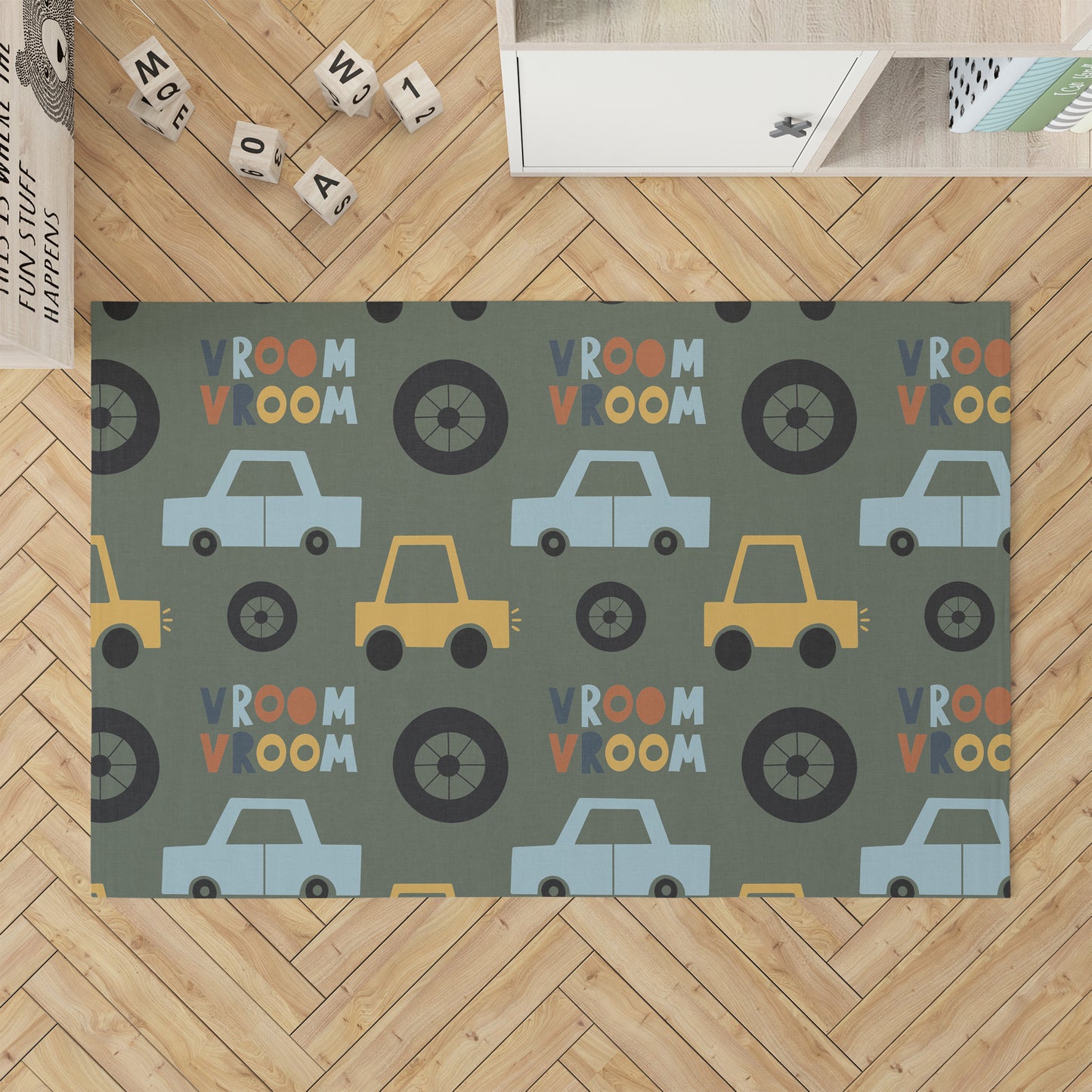 Vroom vroom Kids Play Mat