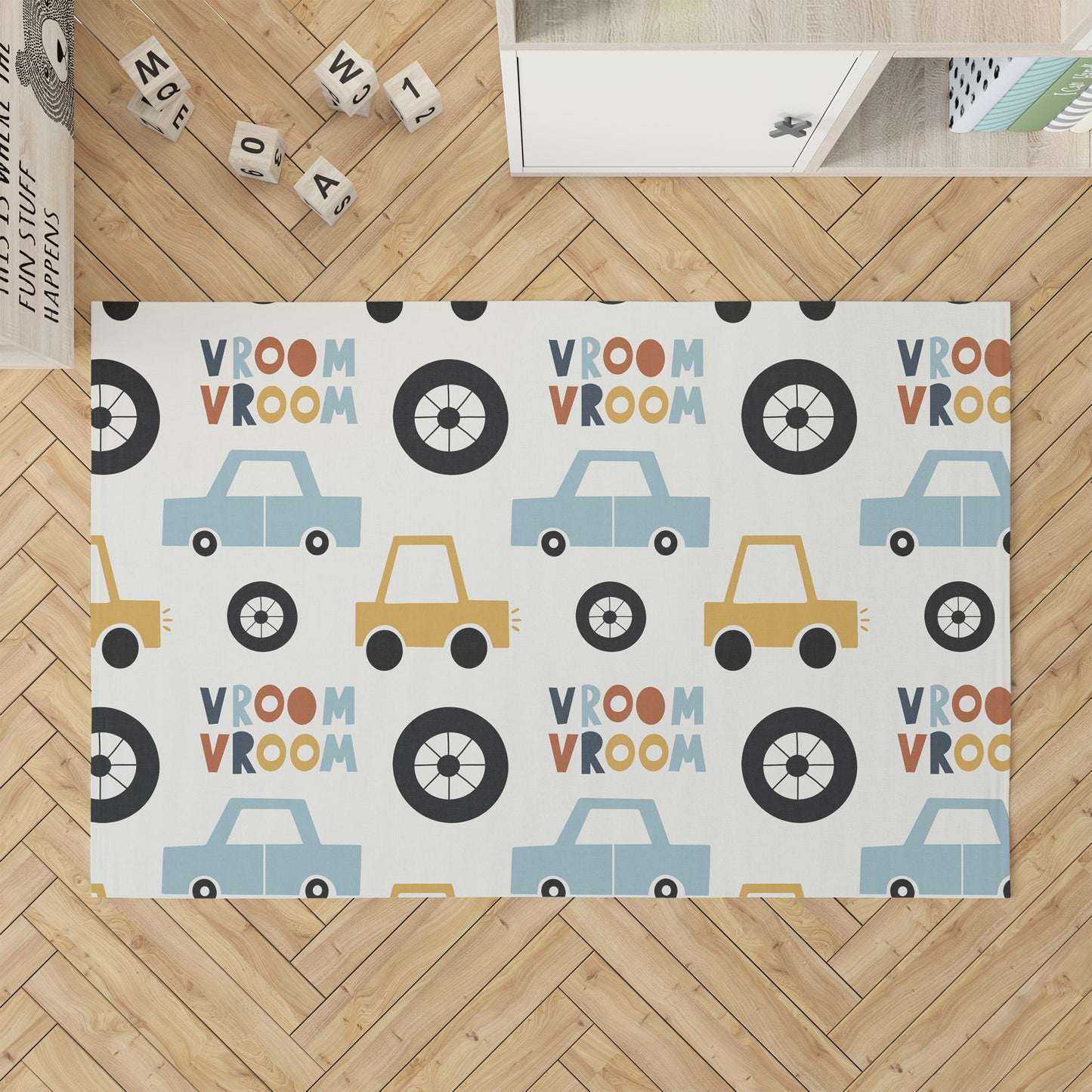 Vroom vroom Kids Play Mat