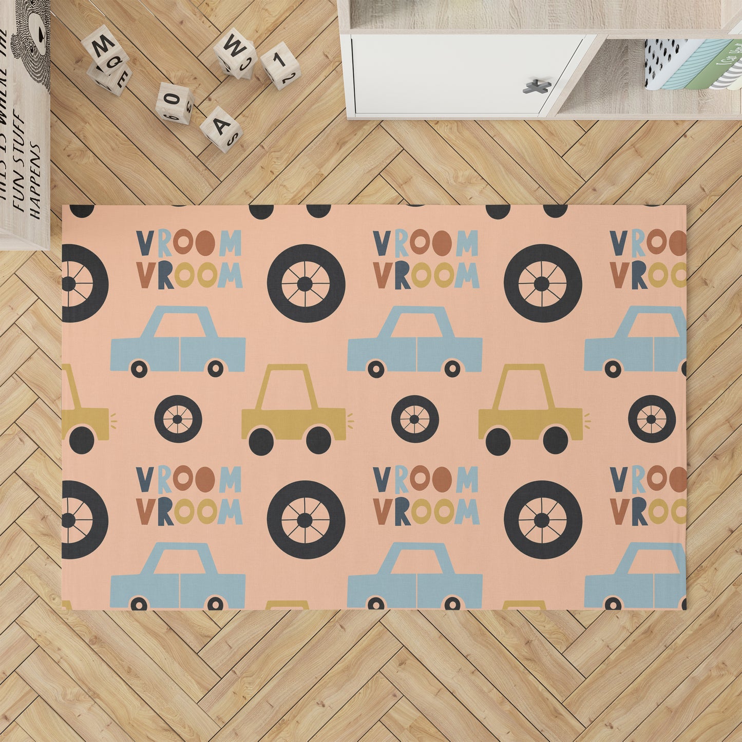 Vroom vroom Kids Play Mat