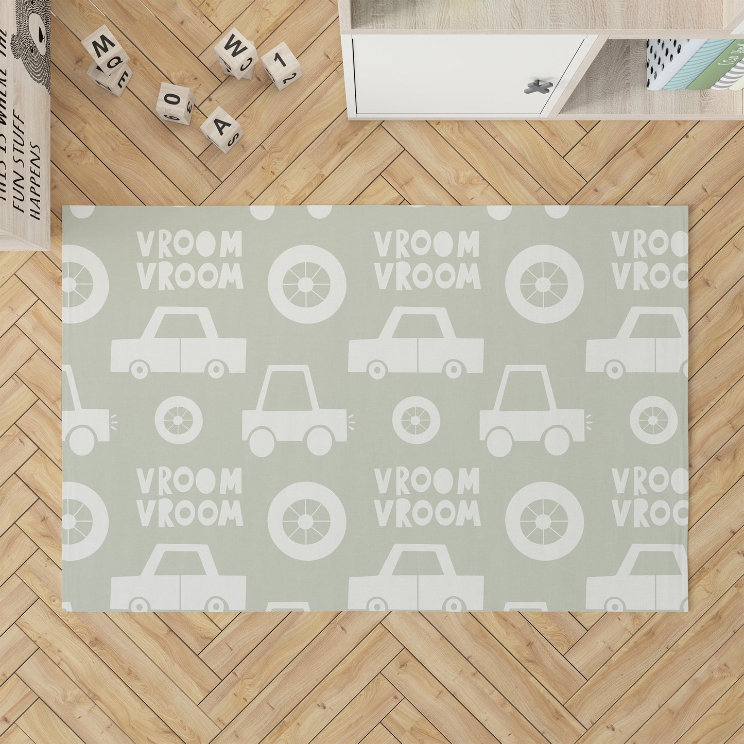 Vroom vroom Kids Play Mat