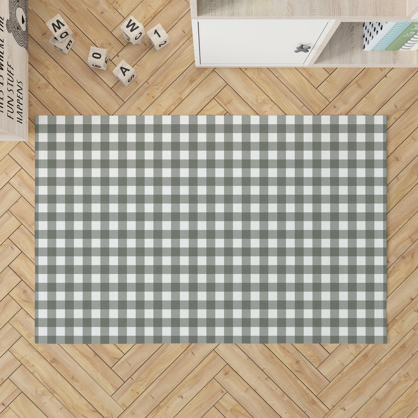 Proper Gingham Kids Play Mat