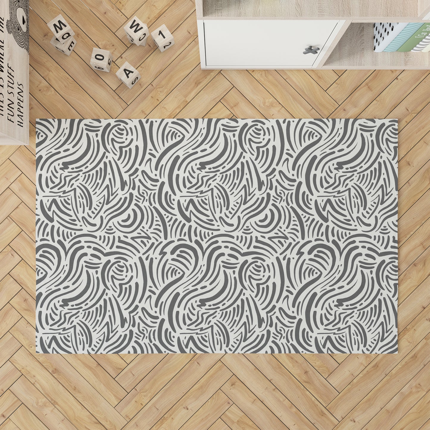 Cozy Swirl Kids Play Mat