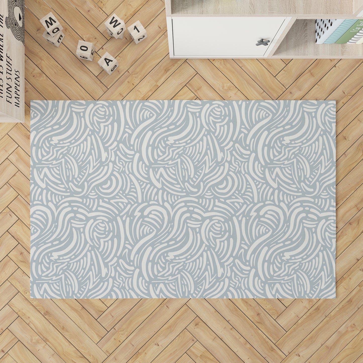 Cozy Swirl Kids Play Mat