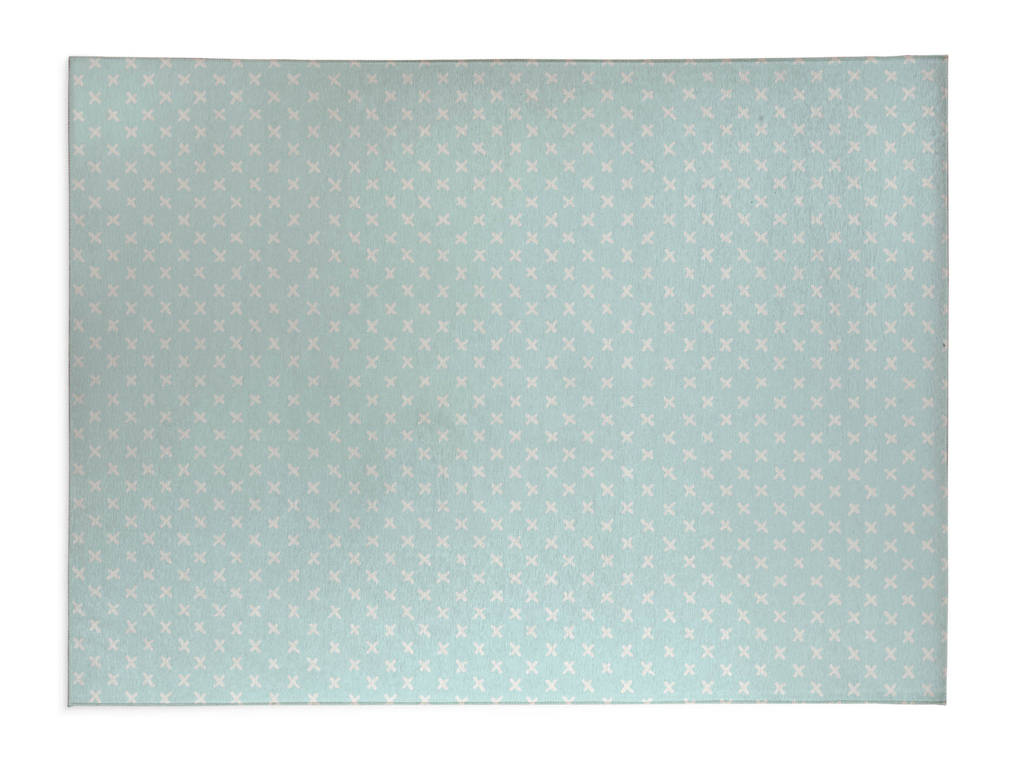 Criss Cross Light Blue Kids Play Mat