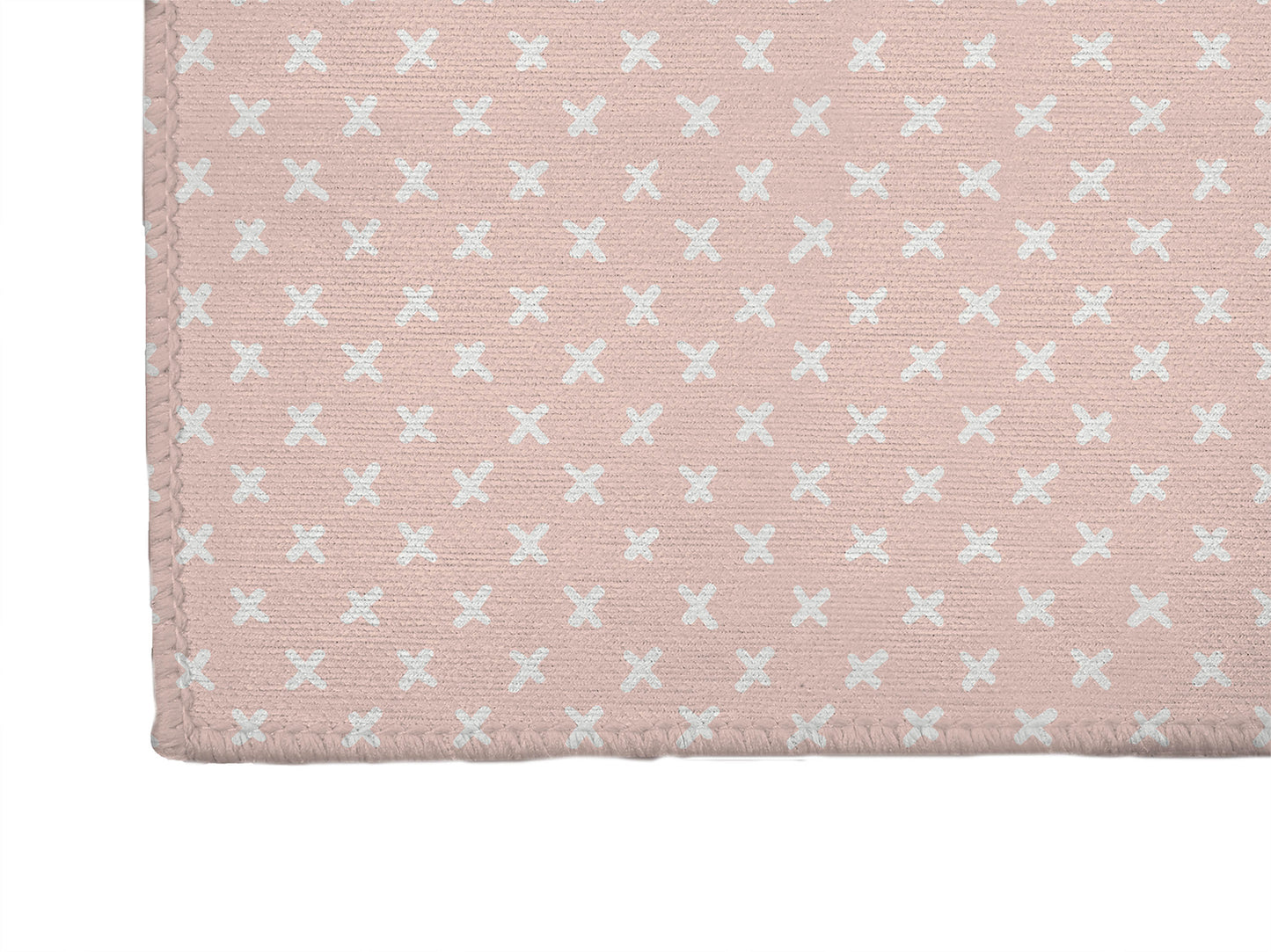 Criss Cross Pink Kids Play Mat