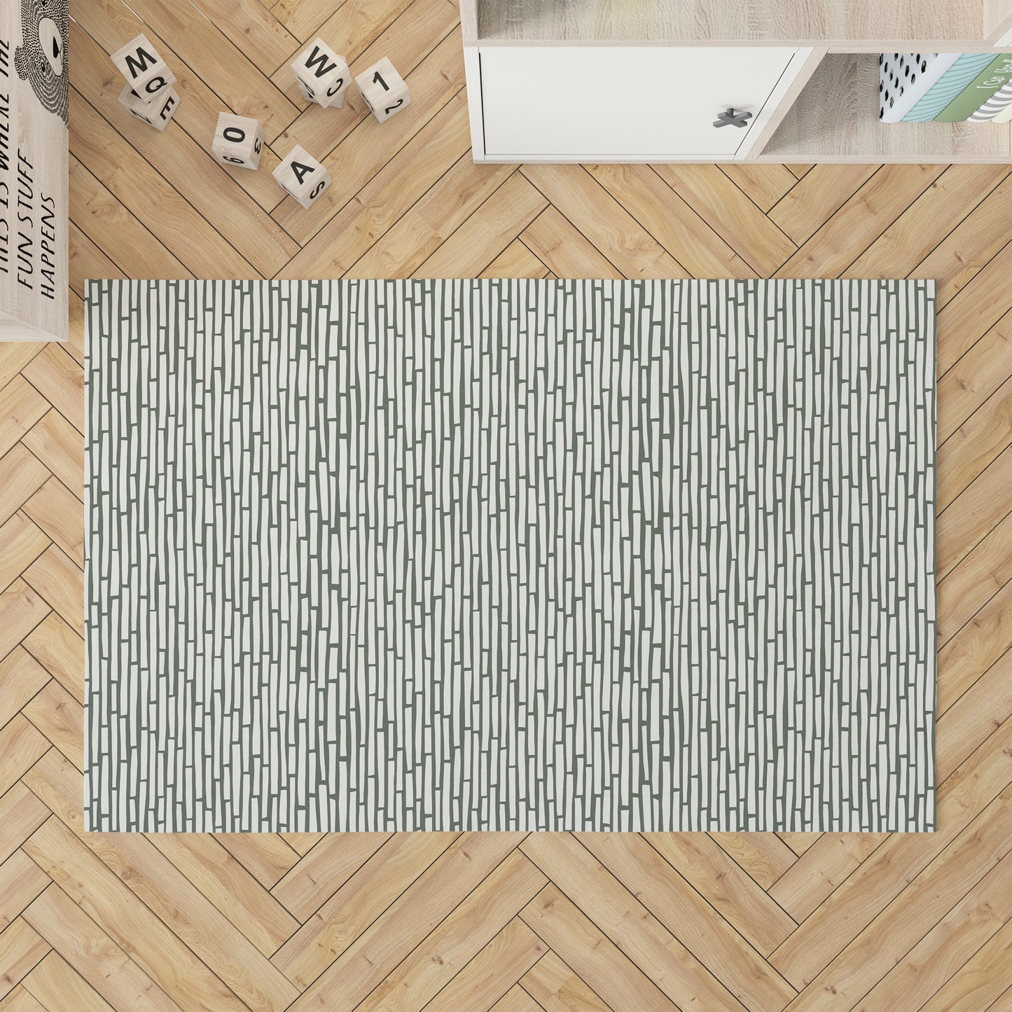 Cultural Rows Kids Play Mat