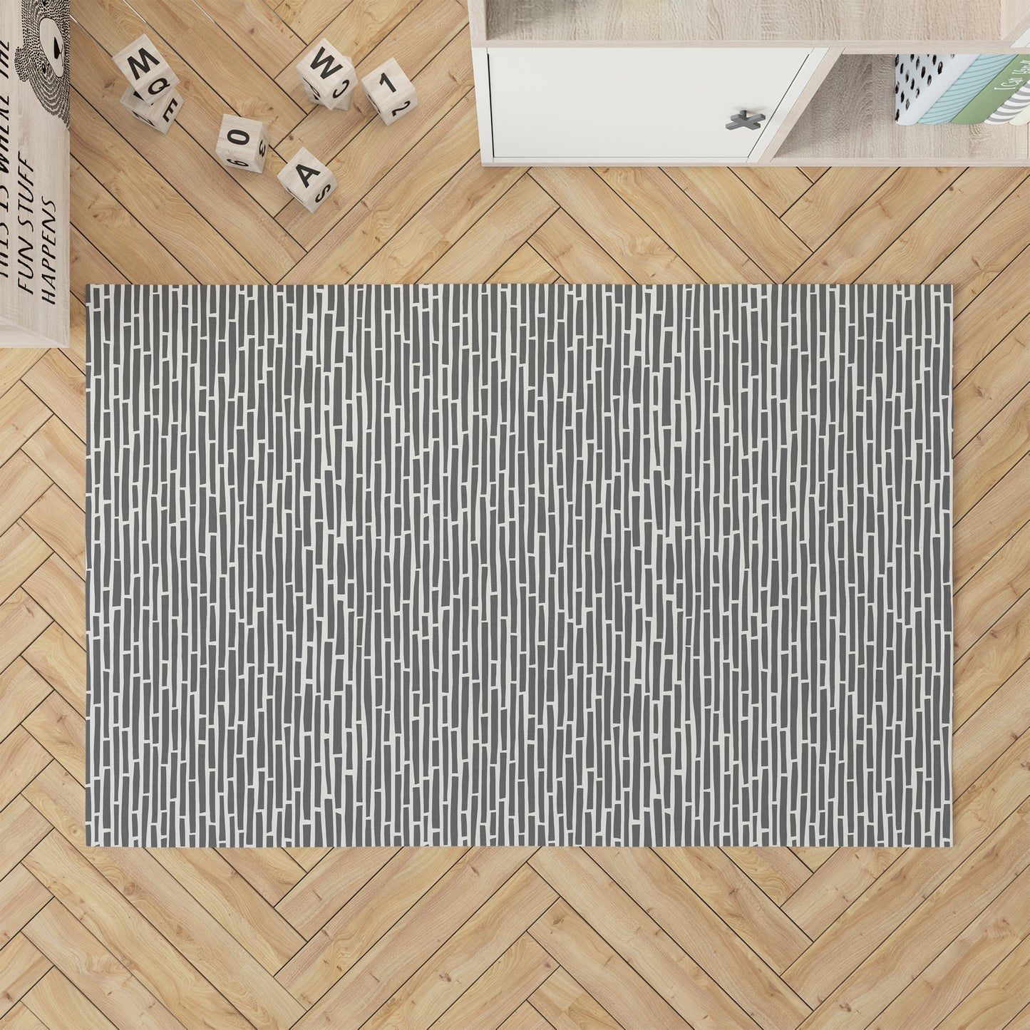 Cultural Rows Kids Play Mat