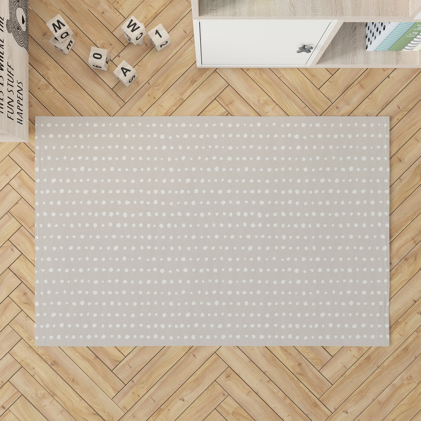 Dot Row Kids Play Mat