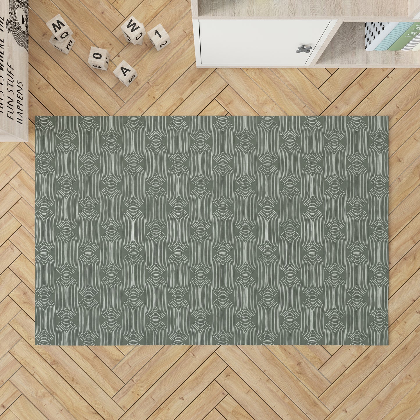 Earthy Embrace Kids Play Mat