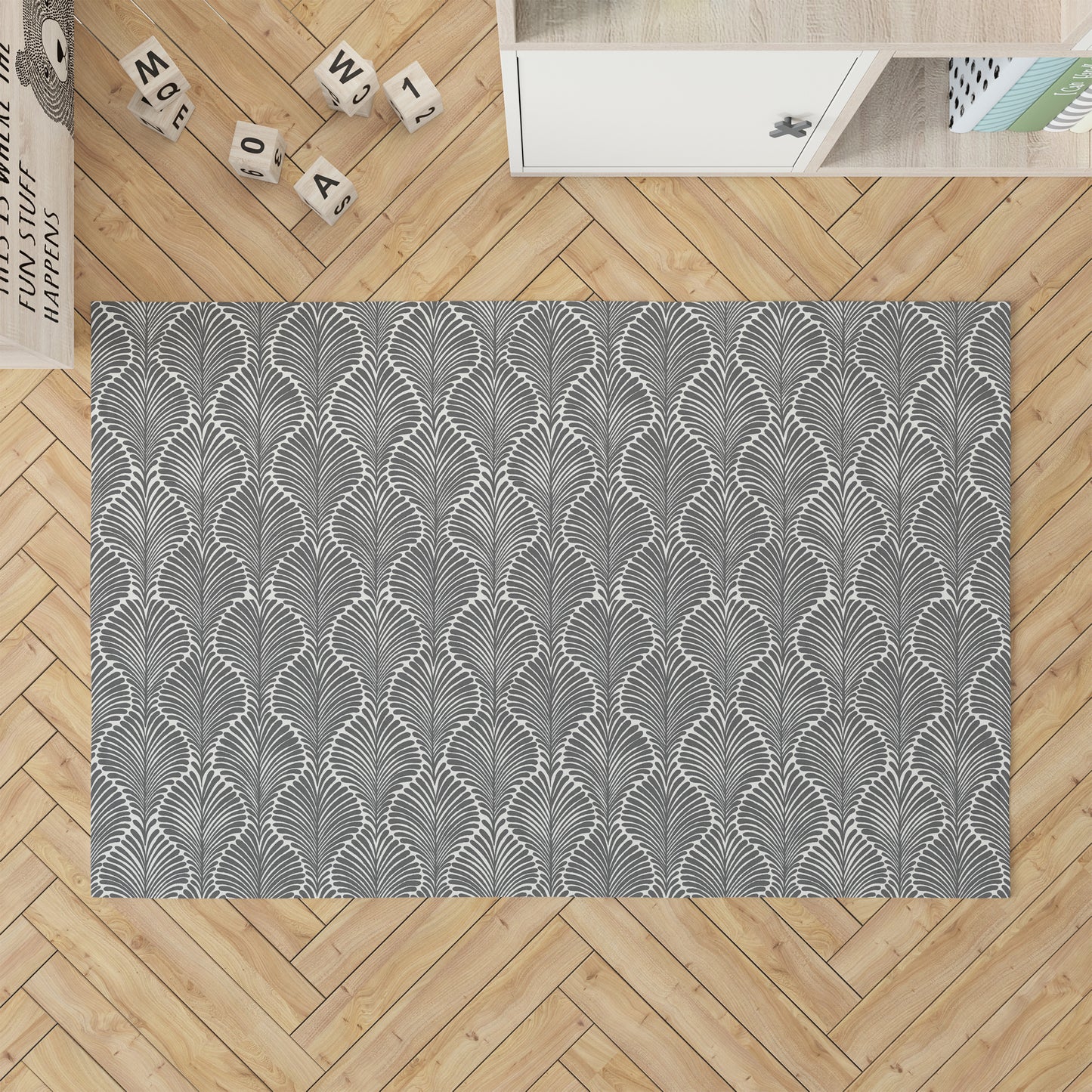 Elegant Palms Kids Play Mat