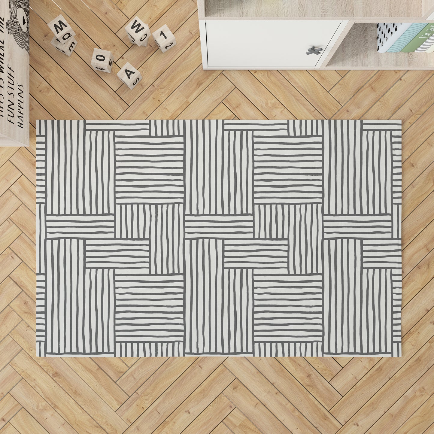 Grid Puz Kids Play Mat