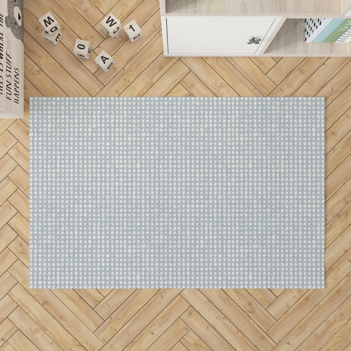 Grunge Row Kids Play Mat