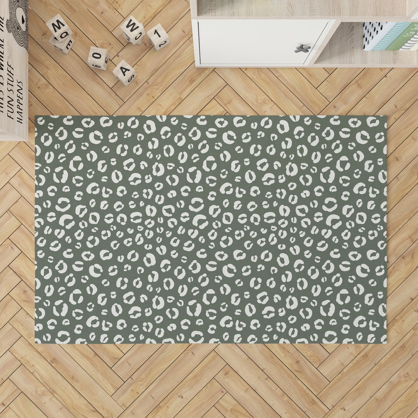 Leopard Play Kids Play Mat