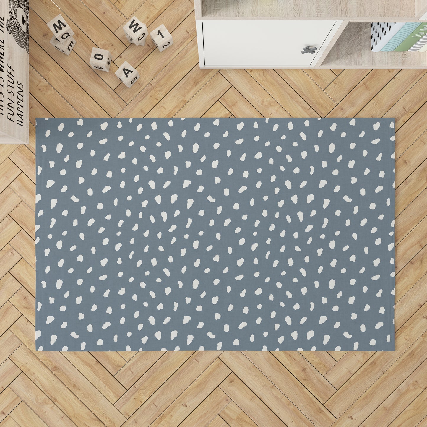 Paint Drop Kids Play Mat