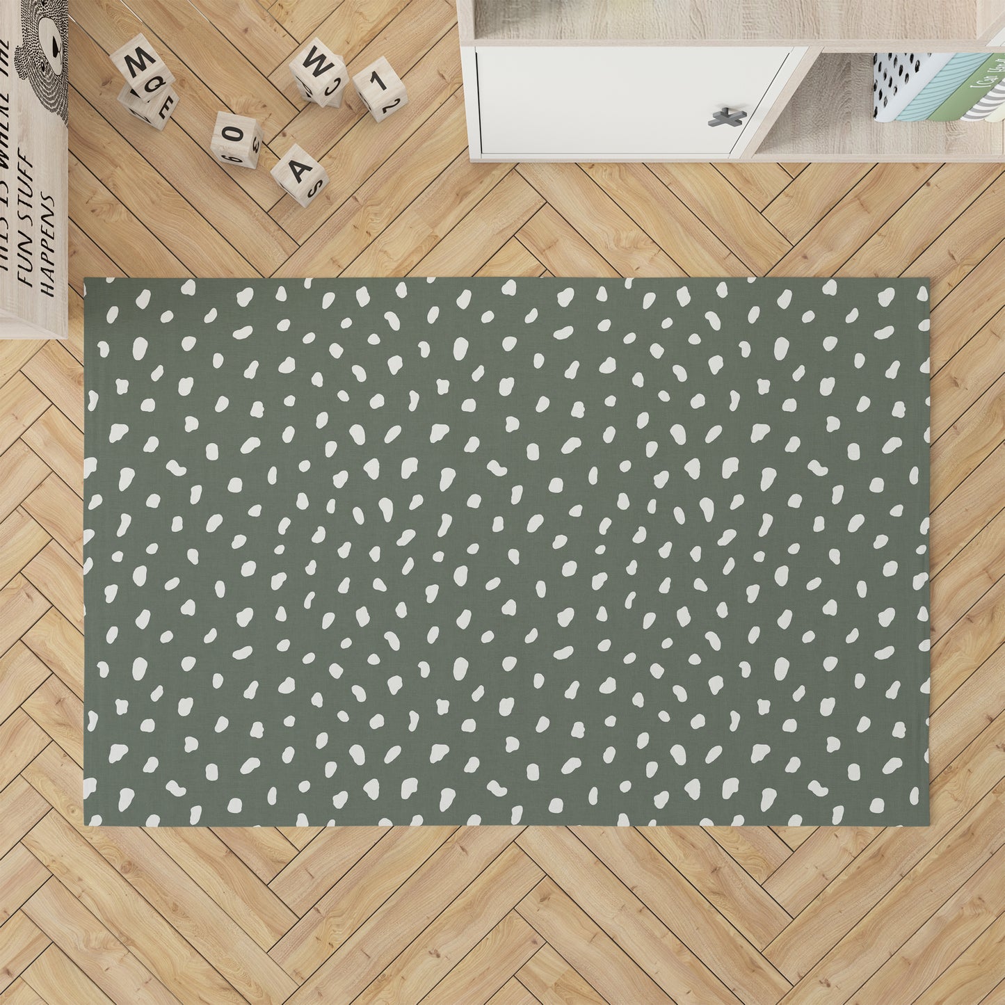 Paint Drop Kids Play Mat