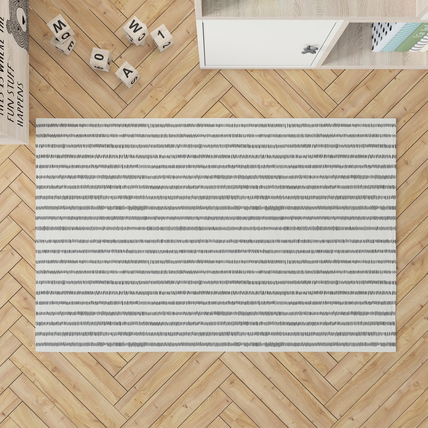 Scatter Row Kids Play Mat
