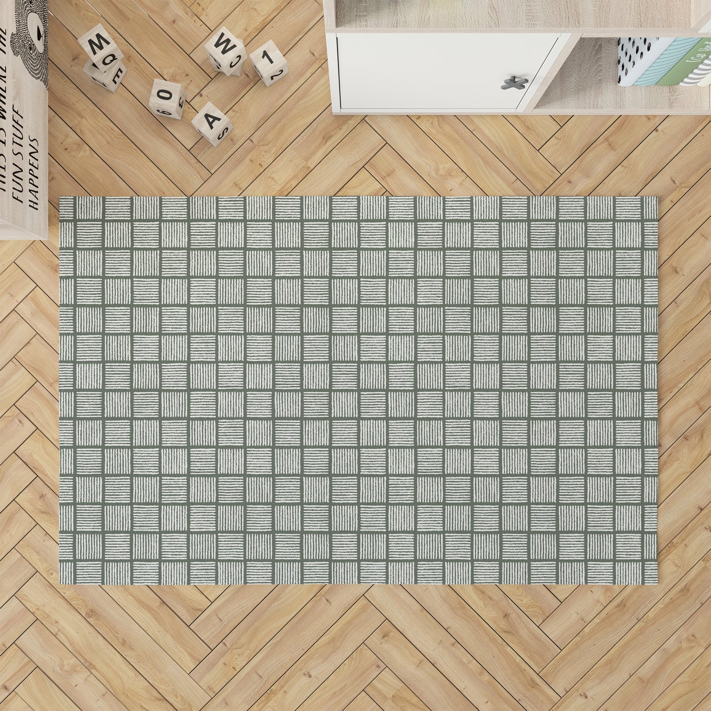 Tally Blocks Kids Play Mat